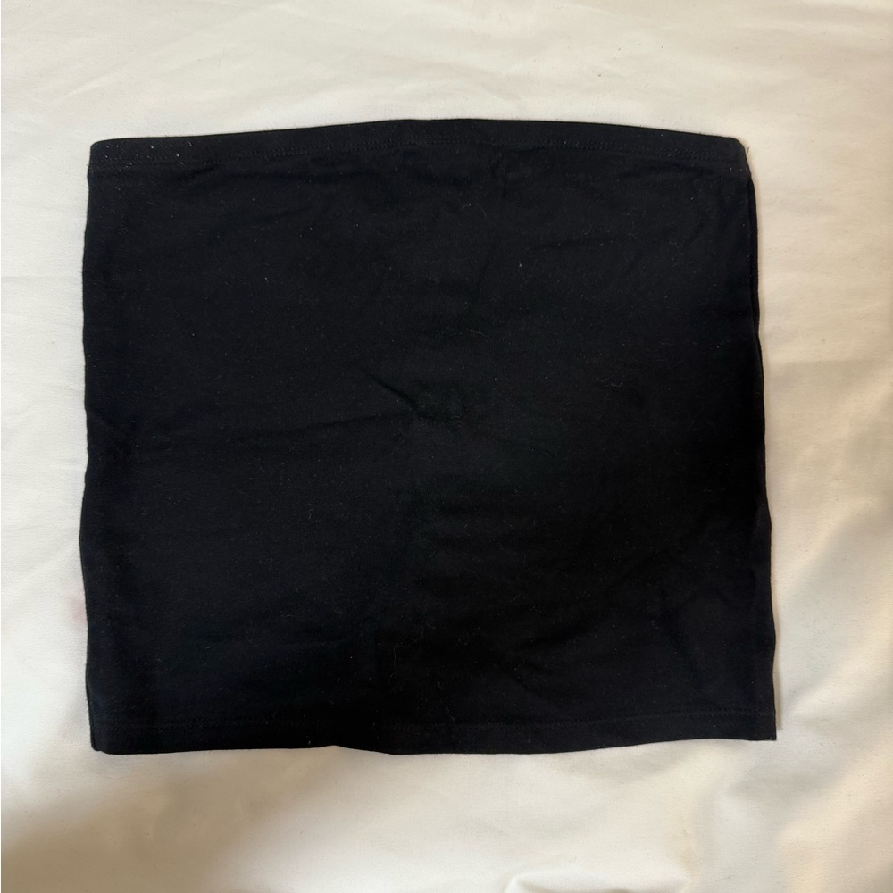 Black Bandeau Top